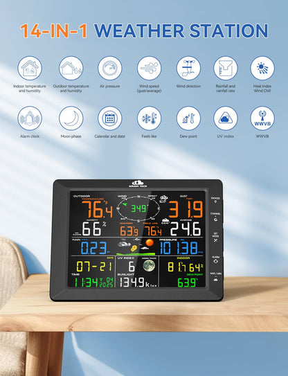 14-in-1 Wireless Weather Station