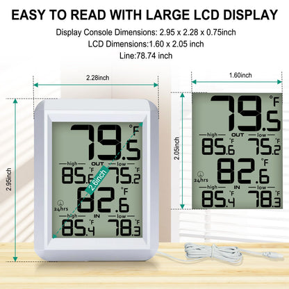 Indoor Outdoor Thermometer
