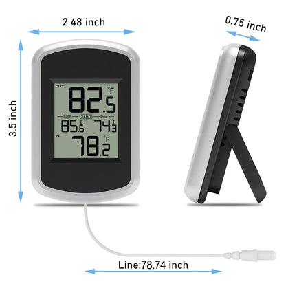 Wired Indoor Outdoor Thermometer
